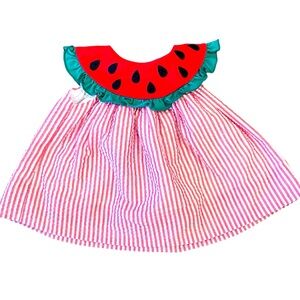 Baby Bees Smocks watermelon smock dress boutique